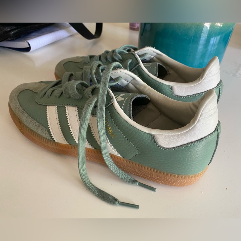 Adidas Samba OG Green/White